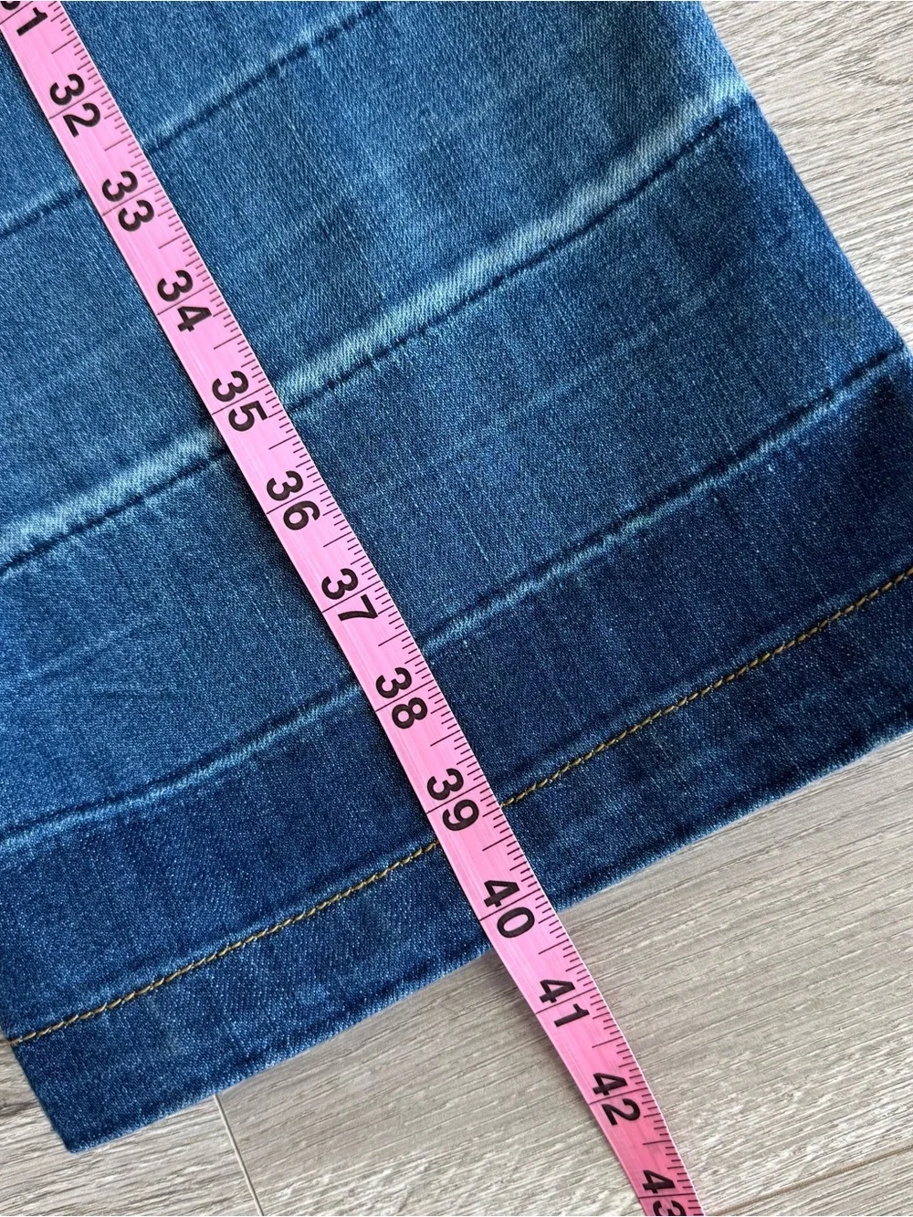Current/Elliot Wide Leg Jeans The Navigator in Doheny Size 25
